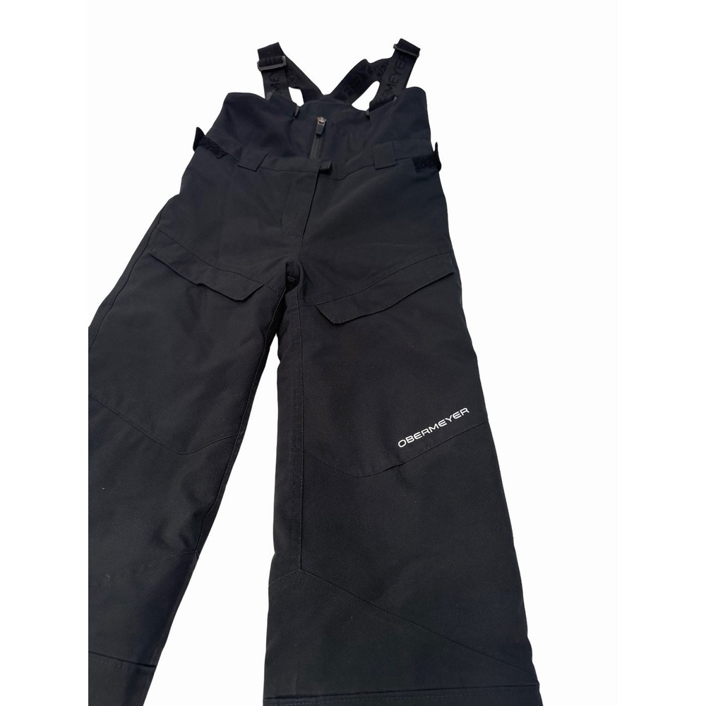 Obermeyer Kids Ski Snowboarding  Ski Bib Pants Black  Size 5